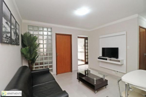 Apartamento confortável e econômico de 3 quartos para 8 pessoas em Copa